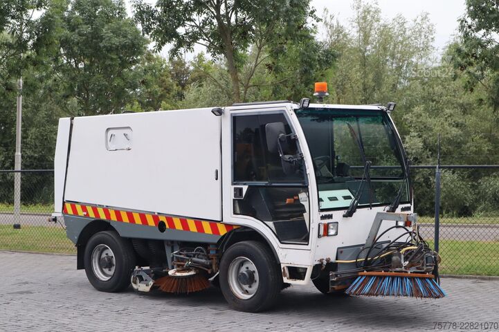 Vejfejemaskine AEBI MFH 5000 | FRONT BRUSH | 1.000 L TANK | SWEEPER
