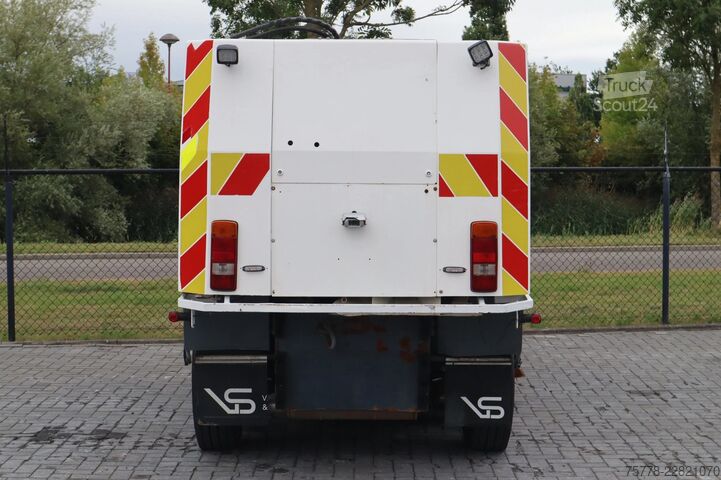 Vejfejemaskine AEBI MFH 5000 | FRONT BRUSH | 1.000 L TANK | SWEEPER