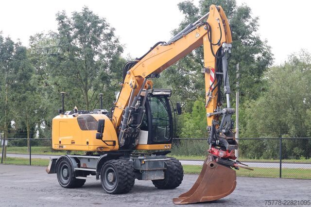 Excavator pe roți Liebherr A916 | ROTOTILT R5 + GRIP | BUCKET | 3D GPS | BSS