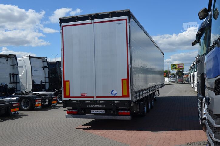 Otvorena poluprikolica sa ceradom Schwarzmuller MEGA / 11.2023r / OŚ POD. DACH POD. / CODE XL / 1486
