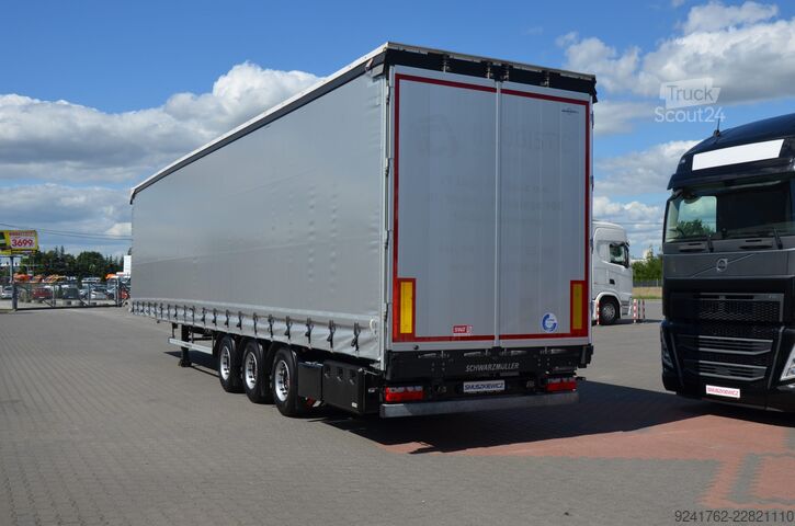 Otvorena poluprikolica sa ceradom Schwarzmuller MEGA / 11.2023r / OŚ POD. DACH POD. / CODE XL / 1486