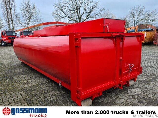 Roll-off konteyneri  Wassertank, Abrollcontainer, ca. 18m³