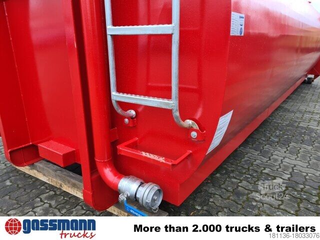 Roll-off konteyneri  Wassertank, Abrollcontainer, ca. 18m³