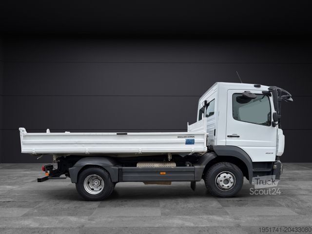 Τριαξονικό ανατρεπτικό βαν MERCEDES-BENZ Atego 823 Meiler Dreiseitenkipper Klima