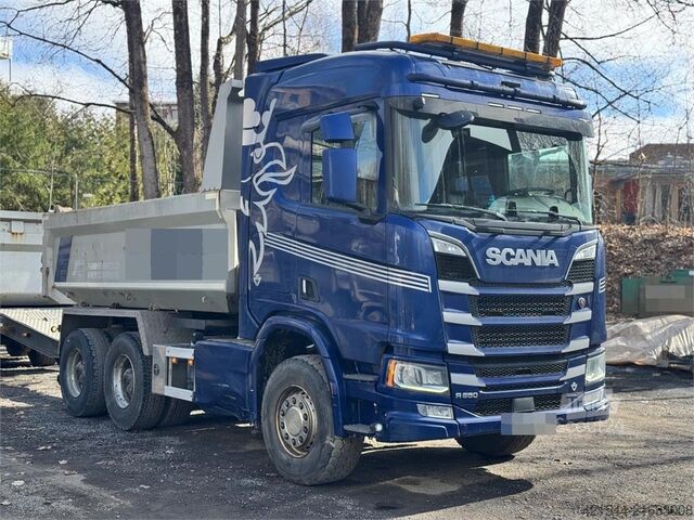 Sklápěč Scania R650 6x4 tipper truck WATCH VIDEO