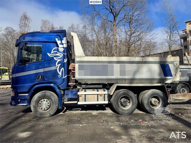 Sklápěč Scania R650 6x4 tipper truck WATCH VIDEO