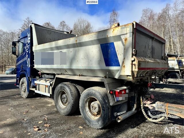 Sklápěč Scania R650 6x4 tipper truck WATCH VIDEO