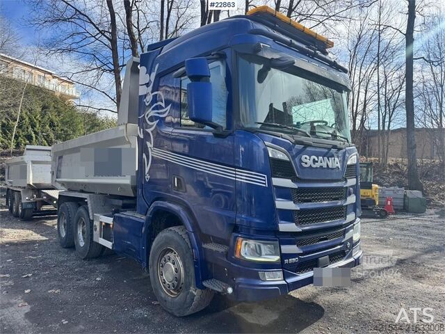 Sklápěč Scania R650 6x4 tipper truck WATCH VIDEO