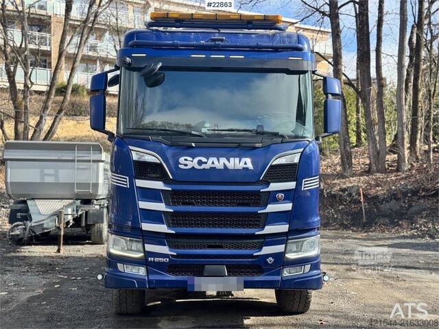 Sklápěč Scania R650 6x4 tipper truck WATCH VIDEO