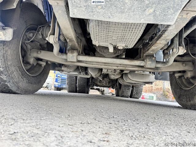 Sklápěč Scania R730 6x4 tipper truck with 2010 Maur triple traile