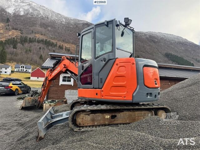 Pásový bagr Hitachi ZX65USB-5A crawler excavator – Rototilt – 3 bucket