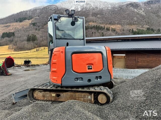 Pásový bagr Hitachi ZX65USB-5A crawler excavator – Rototilt – 3 bucket