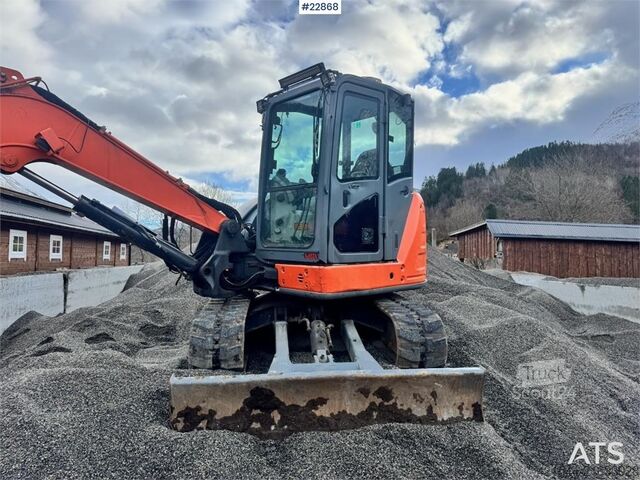 Pásový bagr Hitachi ZX65USB-5A crawler excavator – Rototilt – 3 bucket