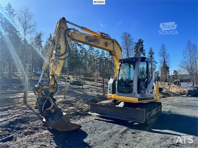 Pásový bagr New Holland Kobelco E70BSR-2 – Rototilt – 2 buckets – Only 1 o