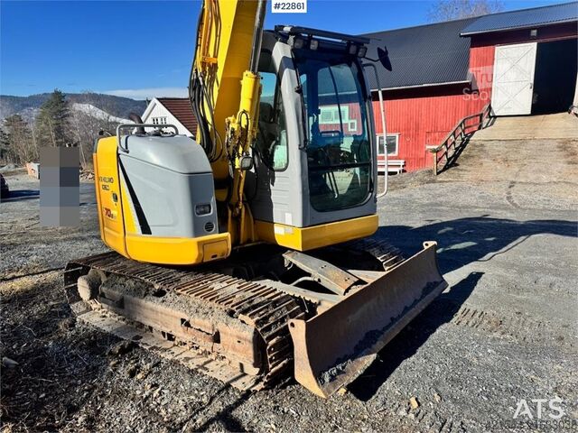 Pásový bagr New Holland Kobelco E70BSR-2 – Rototilt – 2 buckets – Only 1 o