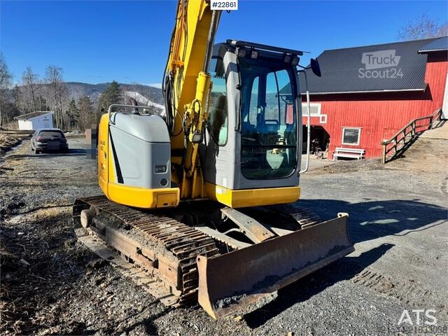 Pásový bagr New Holland Kobelco E70BSR-2 – Rototilt – 2 buckets – Only 1 o