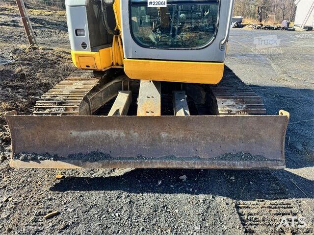 Pásový bagr New Holland Kobelco E70BSR-2 – Rototilt – 2 buckets – Only 1 o