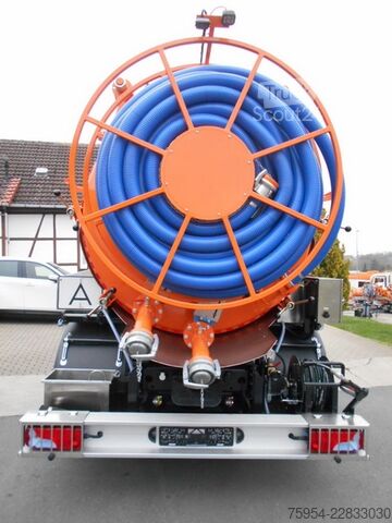Saugwagen MAN TGM 18.320 4x2 BL / Faros 10,5