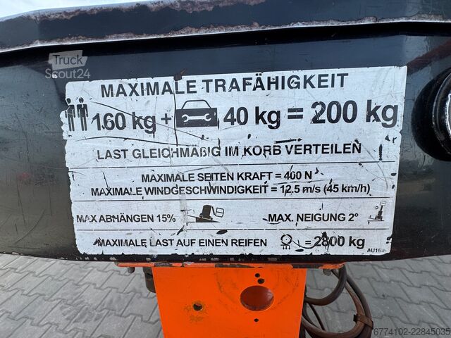 Artikulētais strēle JLG Toucan 1210--EK