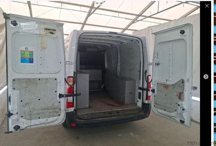 Panelvan RENAULT Master Kasten L1H1*dCi130*Klima*Navi*Regale