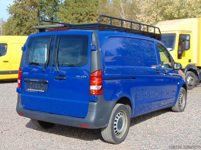 Slēgtais furgons MERCEDES-BENZ Vito 116CDI Sortimo-Klima-Navi-Kamera-Dachträger