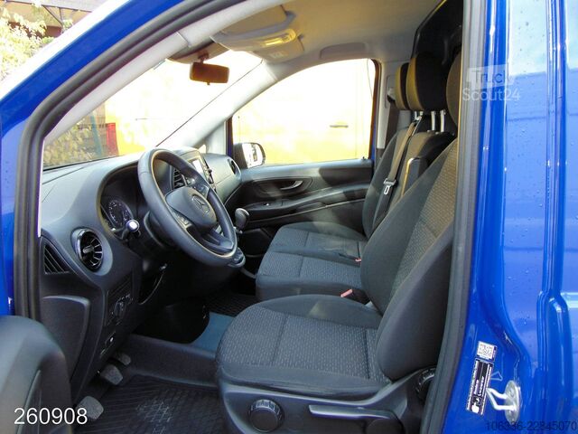 Slēgtais furgons MERCEDES-BENZ Vito 116CDI Sortimo-Klima-Navi-Kamera-Dachträger