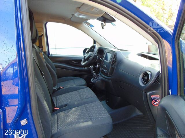 Slēgtais furgons MERCEDES-BENZ Vito 116CDI Sortimo-Klima-Navi-Kamera-Dachträger