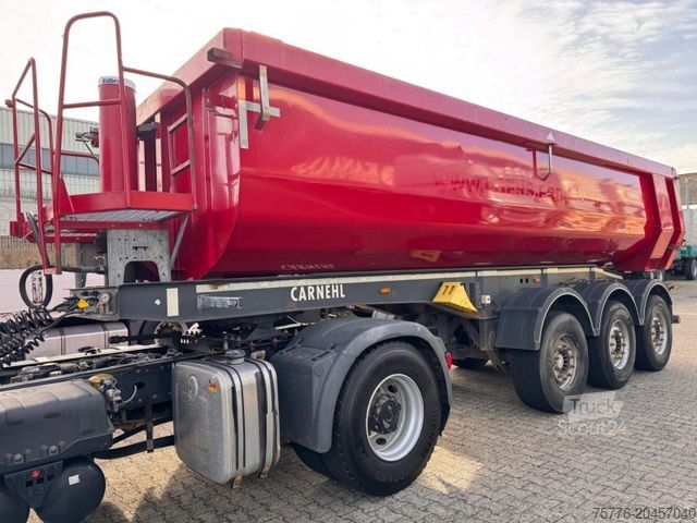 Pašizgāzēja puspiekabe CARNEHL CHKS /HH 24m³ HARDOX Stahlmulde Liftachse