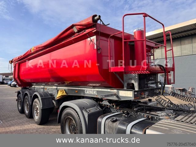 Pašizgāzēja puspiekabe CARNEHL CHKS /HH 24m³ HARDOX Stahlmulde Liftachse