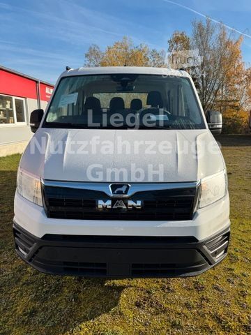 Pick-up bestelwagen MAN TGE 3.140 4x2F DOKA*Klima*AHK3,5to*7Sitze*Kamera