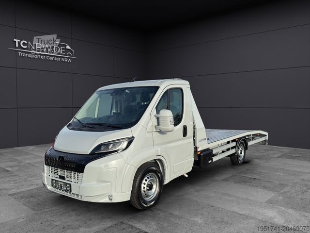 Bestelwagen autodrager PEUGEOT Boxer Abschleppwagen AHK 3,5t Klima VDI2700 Zert