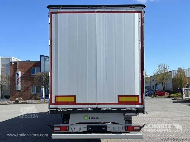 Открытый полуприцеп с тентом Berger Curtainsider Standard Getränke