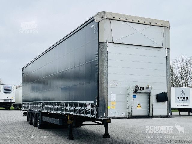 Naczepa otwarta z plandeką Schmitz Cargobull Curtainsider Mega Getränke