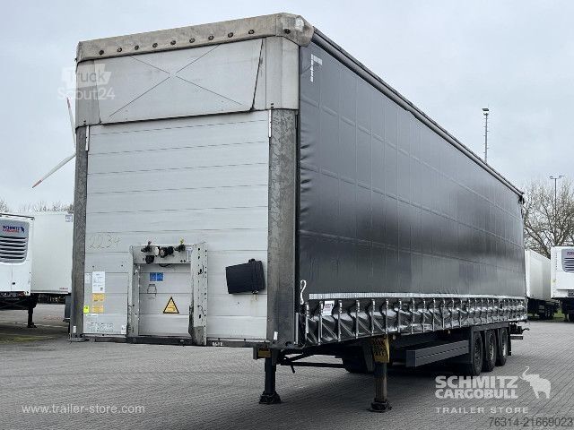 Naczepa otwarta z plandeką Schmitz Cargobull Curtainsider Mega Getränke