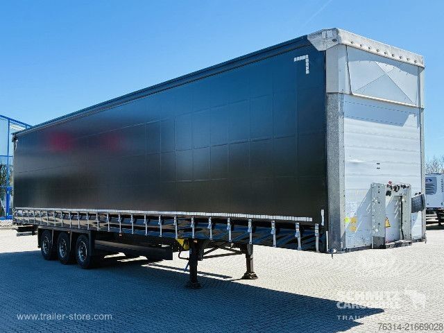Naczepa otwarta z plandeką Schmitz Cargobull Curtainsider Mega Getränke