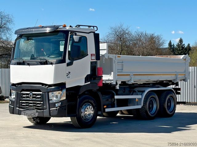 Basculantă RENAULT C 430 KIPPER 5,30 m + BORDMATIC / 6x4 * TOP