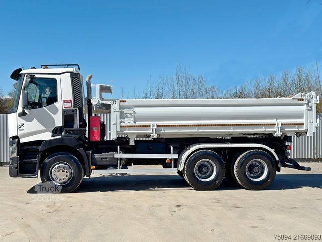 Basculantă RENAULT C 430 KIPPER 5,30 m + BORDMATIC / 6x4 * TOP