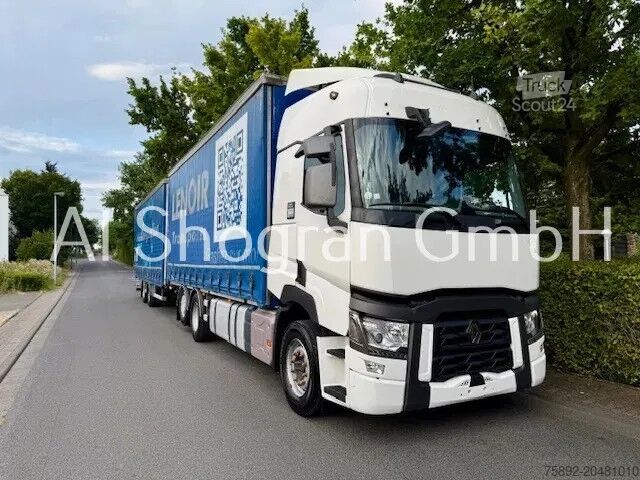 Dekzeil Renault T480 6x2/Standklima/Eu6/Komplettzug