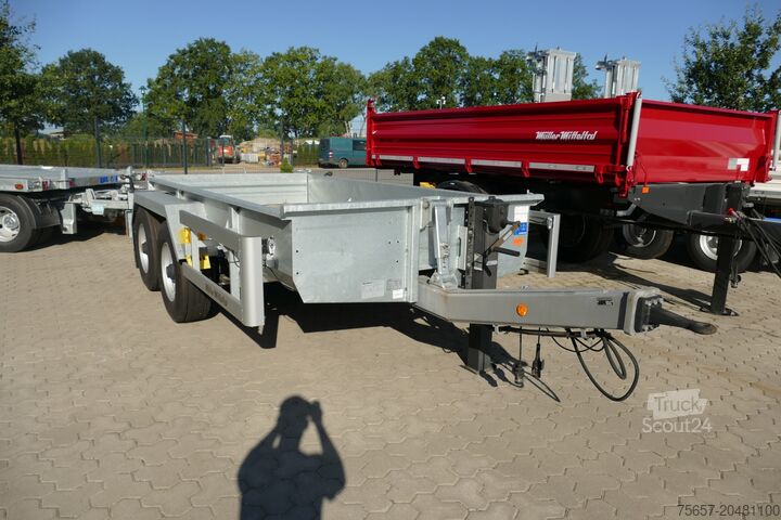 Skip loader trailer Müller-Mitteltal 14,4 to. Tandem Absetzcont.-Anh., Sonder
