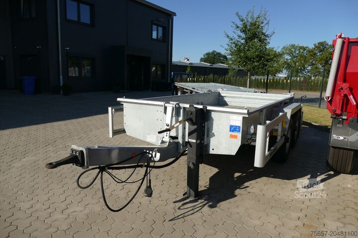 Skip loader trailer Müller-Mitteltal 14,4 to. Tandem Absetzcont.-Anh., Sonder