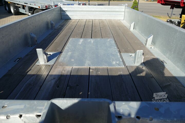Skip loader trailer Müller-Mitteltal 14,4 to. Tandem Absetzcont.-Anh., Sonder