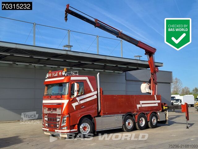 Piattaforma di carico Volvo FH16 750 FH16 8X2 FH16 Palfinger PK15.002 Full-...
