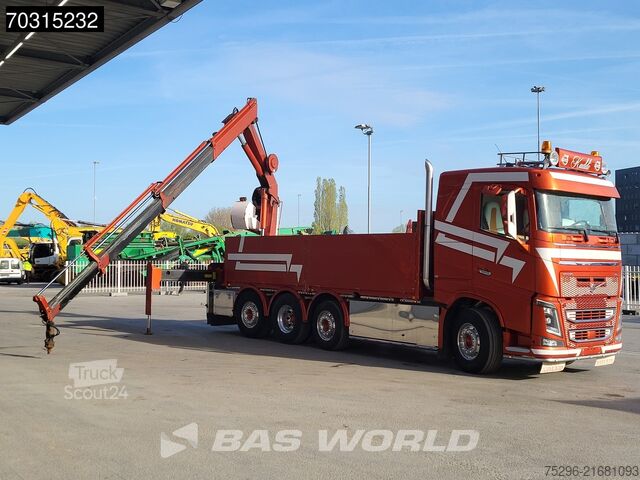Piattaforma di carico Volvo FH16 750 FH16 8X2 FH16 Palfinger PK15.002 Full-...