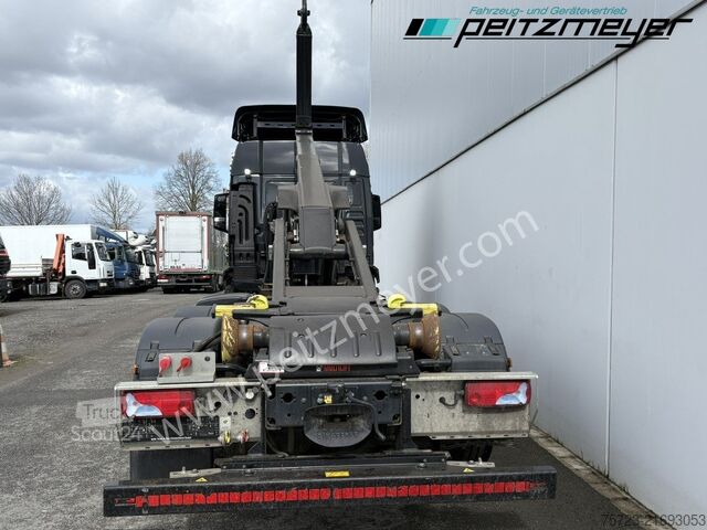 Camión portacontenedores de gancho MAN TGS 26.480FL 6x2 Hiab ULT 21S59