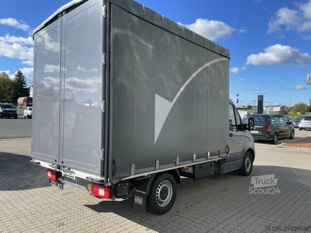 Dobozos furgon Mercedes-Benz Sprinter 319 CDI L2+SCHIEBEPLANE +AUTOM+MBUX+NEU