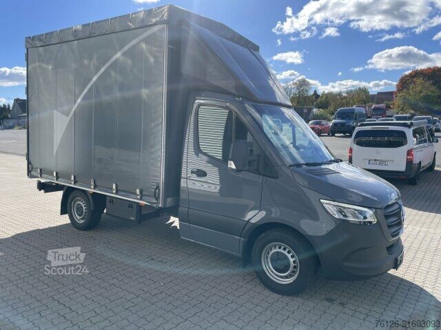 Ponyvával szerelt furgon Mercedes-Benz Sprinter 319 CDI L2+SCHIEBEPLANE +AUTOM+MBUX+NEU