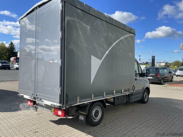Ponyvával szerelt furgon Mercedes-Benz Sprinter 319 CDI L2+SCHIEBEPLANE +AUTOM+MBUX+NEU