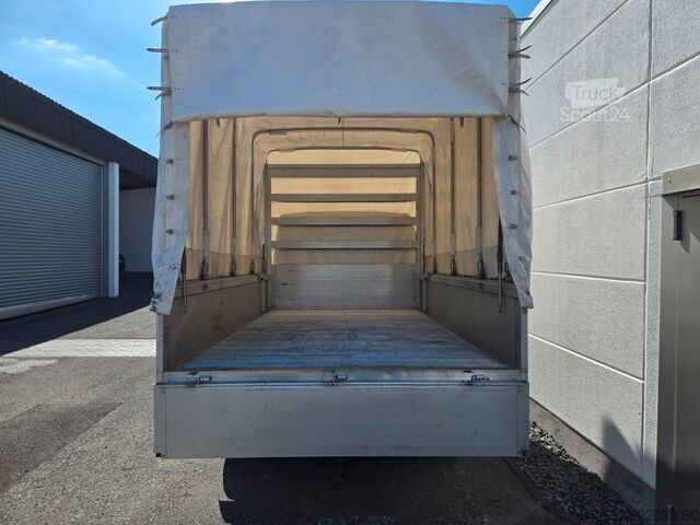 Furgão cortina de lona VW Crafter 35 Pritsche + Plane mittellang RWD AHK