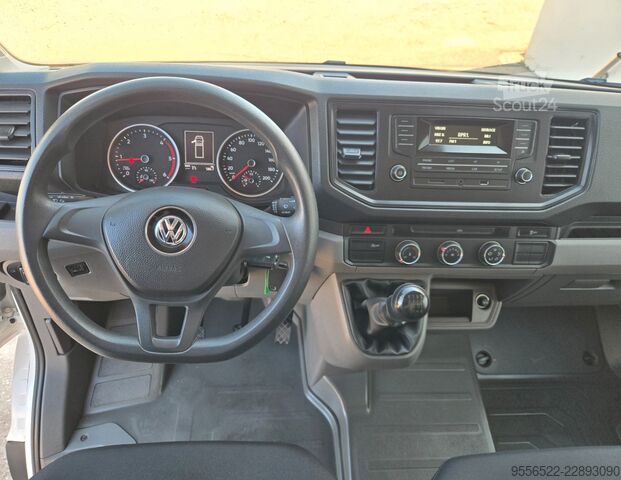Furgão cortina de lona VW Crafter 35 Pritsche + Plane mittellang RWD AHK