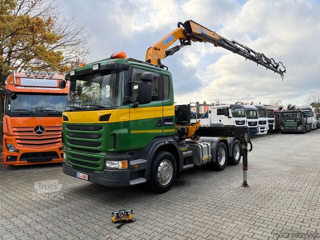 Standardni vlačilec Scania G480 6X4 Kran Effer 255 6S bis 20.5 Meter